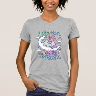 Einhorn Träume groß Kleines Einhorn-Geschenkidee V T-Shirt