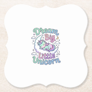 Einhorn Träume groß Kleines Einhorn-Geschenkidee V Untersetzer