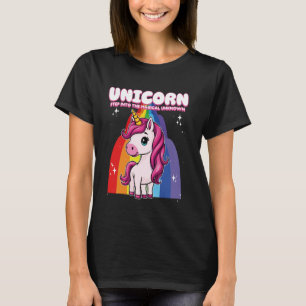 Einhorn Treten Sie ein in das magische Unbekannte T-Shirt
