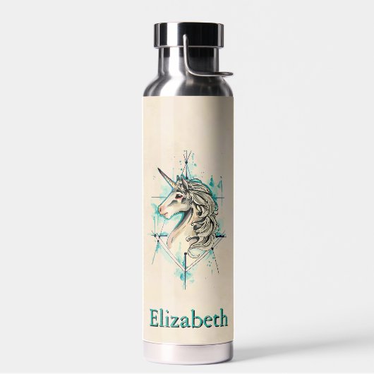 Einhorn Trinkflasche (Links)