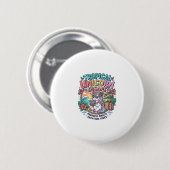 Einhorn Tropical Unicorn Escape POD Bereit POD Kun Button (Vorne & Hinten)