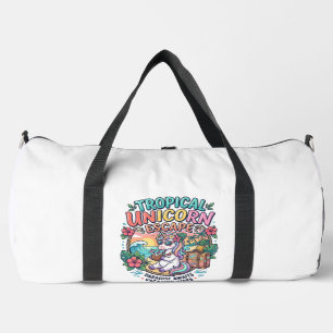 Einhorn Tropical Unicorn Escape POD Bereit POD Kun Duffle Bag