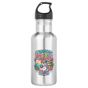 Einhorn Tropical Unicorn Escape POD Bereit POD Kun Edelstahlflasche