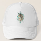 Einhorn Truckerkappe (Vorderseite)