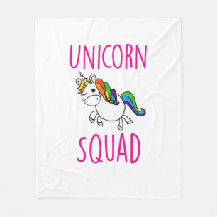 Einhorn-Truppe Süß Lustig Einhorn-Party-Shirt T-Sh Fleecedecke