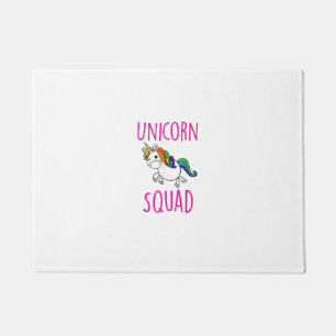 Einhorn-Truppe Süß Lustig Einhorn-Party-Shirt T-Sh Fußmatte