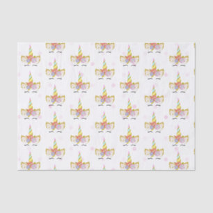 Einhorn-Tupfen-Muster-Seidenpapier Seidenpapier