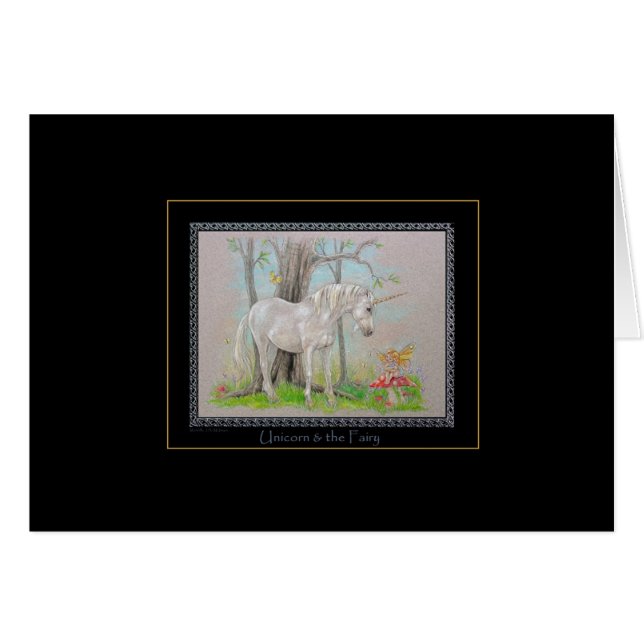 Einhorn u. die Fee (Vorderseite (Horizontal))