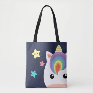 Einhorn u. Sterne Tasche