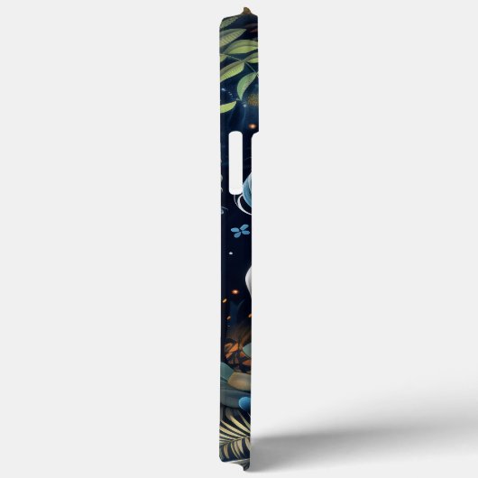 Einhorn und Blume Fantasy Design Case-Mate iPhone Hülle (Rückseite / Rechts)