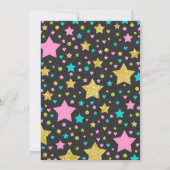 Einhorn und Drache Geburtstag Einladung Geschwiste (Rückseite)