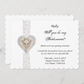 Einhorn und Hochzeitskarte Einladung (Vorne/Hinten)