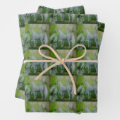 Einhorn- und Lily-Blume Geschenkpapier Set (Beispiel)