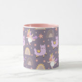 Einhorn und Llamas Tasse (Zentrum)