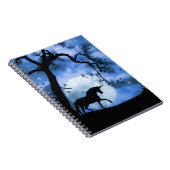 Einhorn und Mond Notizblock (Rechte Seite)