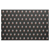 Einhorn und Rose Fantasy Goth Print Stoff (Yard (91,4 cm))