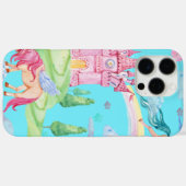 Einhorn und Schloss Case-Mate iPhone Hülle (Rückseite (Horizontal))