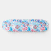 Einhorn und Schlösser Skateboard (Horizontal)