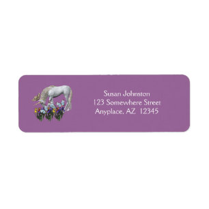 Einhorn und Schmetterlinge Fantasy Horse Adresse