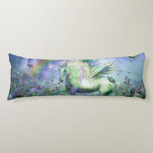 Einhorn und Schmetterlinge Seitenschläferkissen