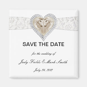 Einhorn und Spitze speichern das Datumsfenster Magnet