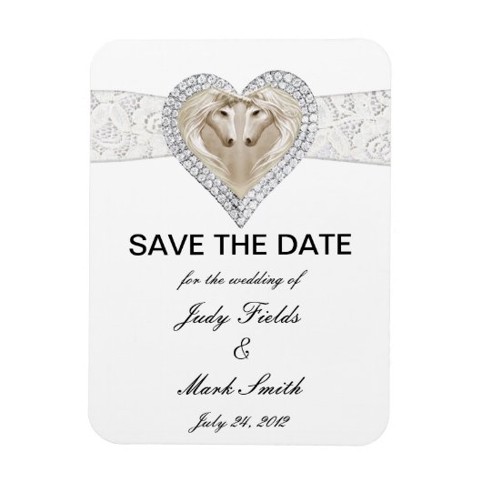 Einhorn und Spitze speichern das Datumsfenster Magnet (Vertikal)