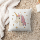 Einhorn- und SternenGlitzern Kissen (Decke)