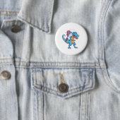 Einhorn und T-Rex Button (Beispiel)