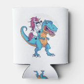 Einhorn und T-Rex Dosenkühler (Rückseite)