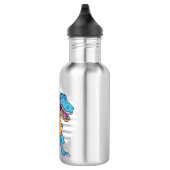 Einhorn und T-Rex Edelstahlflasche (Rechts)