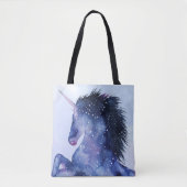 Einhorn-Universum - kosmisch Tasche (Vorderseite)