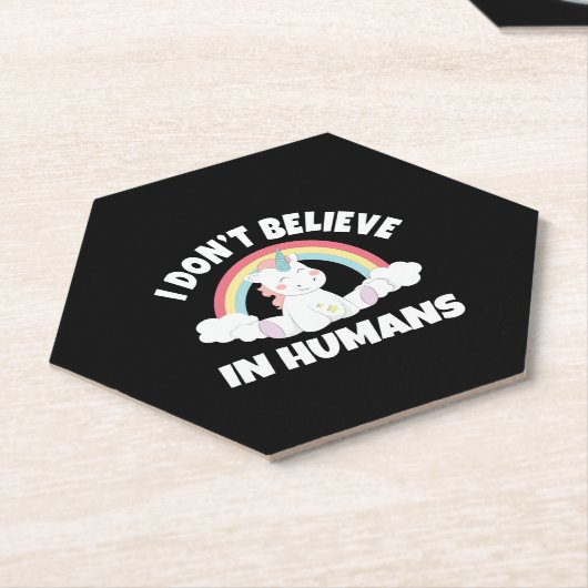 Einhorn Untersetzer (angewinkelt)