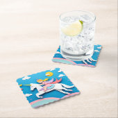 Einhorn Untersetzer (Vor Ort)