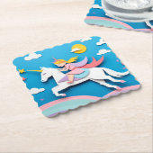 Einhorn Untersetzer (angewinkelt)