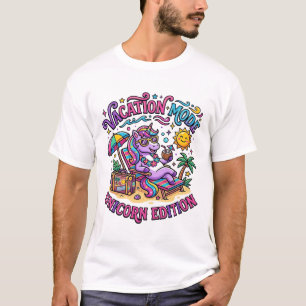 Einhorn Urlaubsmodus Einhorn Edition Werbespot P T-Shirt
