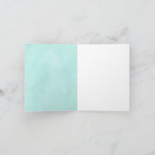 Einhorn-Valentinstag-Grußkarte (Innenseite)