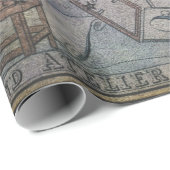 Einhorn-Verpackung oder Decoupage-Papier Geschenkpapier (Rolleneckpunkt)
