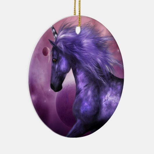 Einhorn-Verzierungen Keramik Ornament (Rechts)