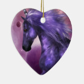 Einhorn-Verzierungen Keramik Ornament (Rechts)