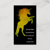 Einhorn Visitenkarte (Rückseite)