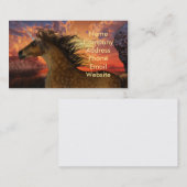 Einhorn Visitenkarte (Vorne/Hinten)