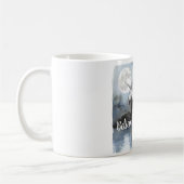 Einhorn Vollmond Glauben Kaffeetasse (Links)