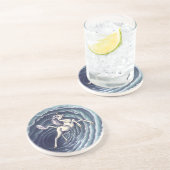 Einhorn von Air Element Fantasy Art Getränkeuntersetzer (Seite)