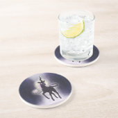 Einhorn von Void Aether und Space Fantasy Art Getränkeuntersetzer (Seite)