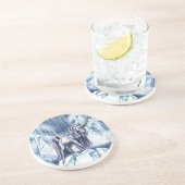 Einhorn von Water Element Fantasy Art Getränkeuntersetzer (Seite)