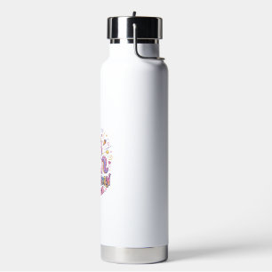 Einhorn-Waffel-Horn-Gesellschaft Druckfertige Bekl Trinkflasche