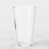 Einhorn-Wald-Magie-Gesellschaft Grafikdesign Weiß Glas (Links)