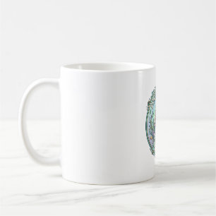 Einhorn-Wald-Magie-Gesellschaft Grafikdesign Weiß  Kaffeetasse
