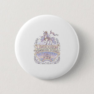 Einhorn Wanderlust Einhorn Geschenkidee Vektor Des Button