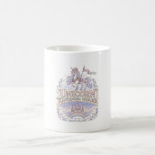 Einhorn Wanderlust Einhorn Geschenkidee Vektor Des Kaffeetasse (Mittel)